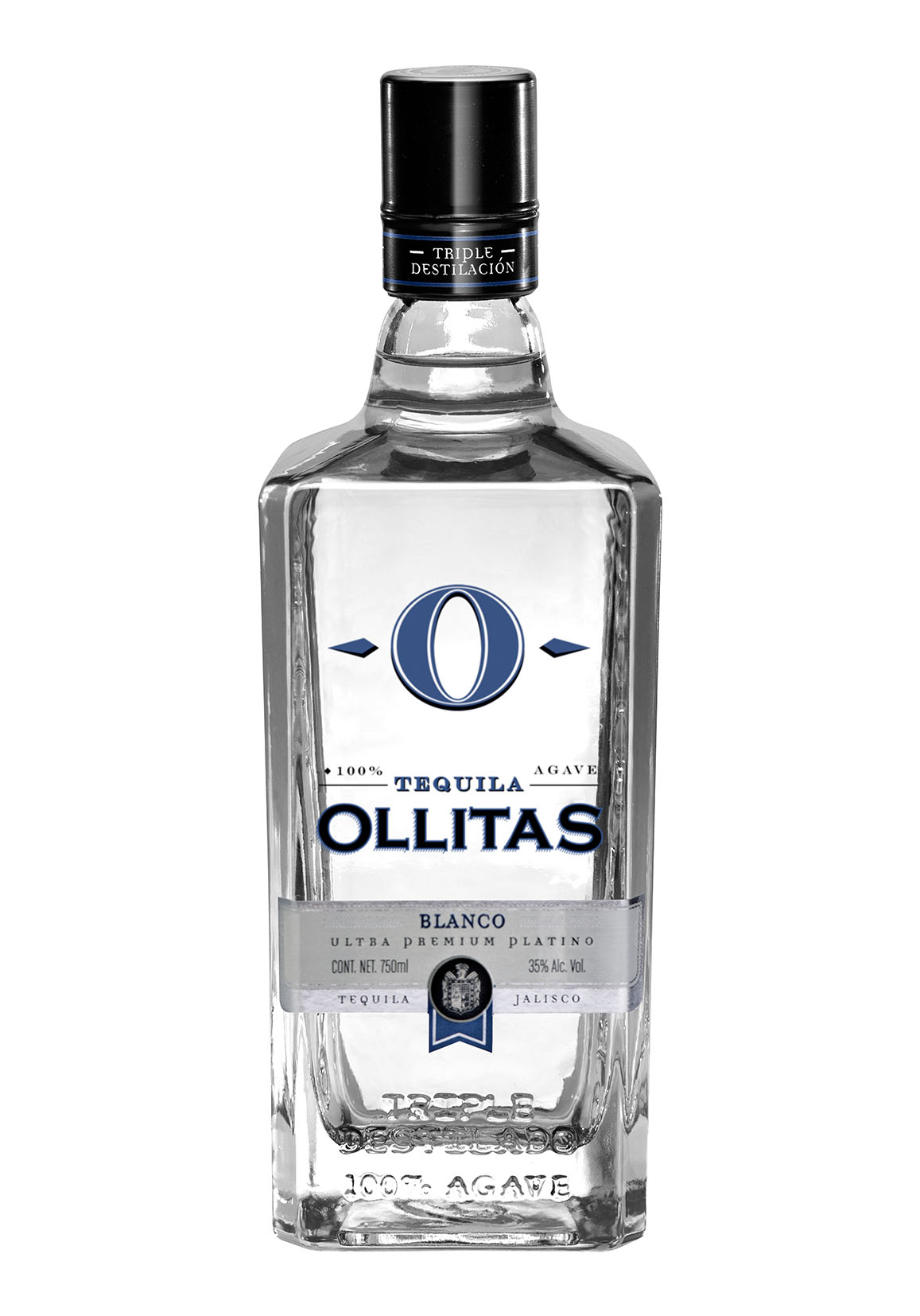 Ollitas Blanco 100% Agave 38% -700ml