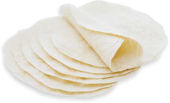 Tortilla Frozen  pšeničná  (25cm) 100ks