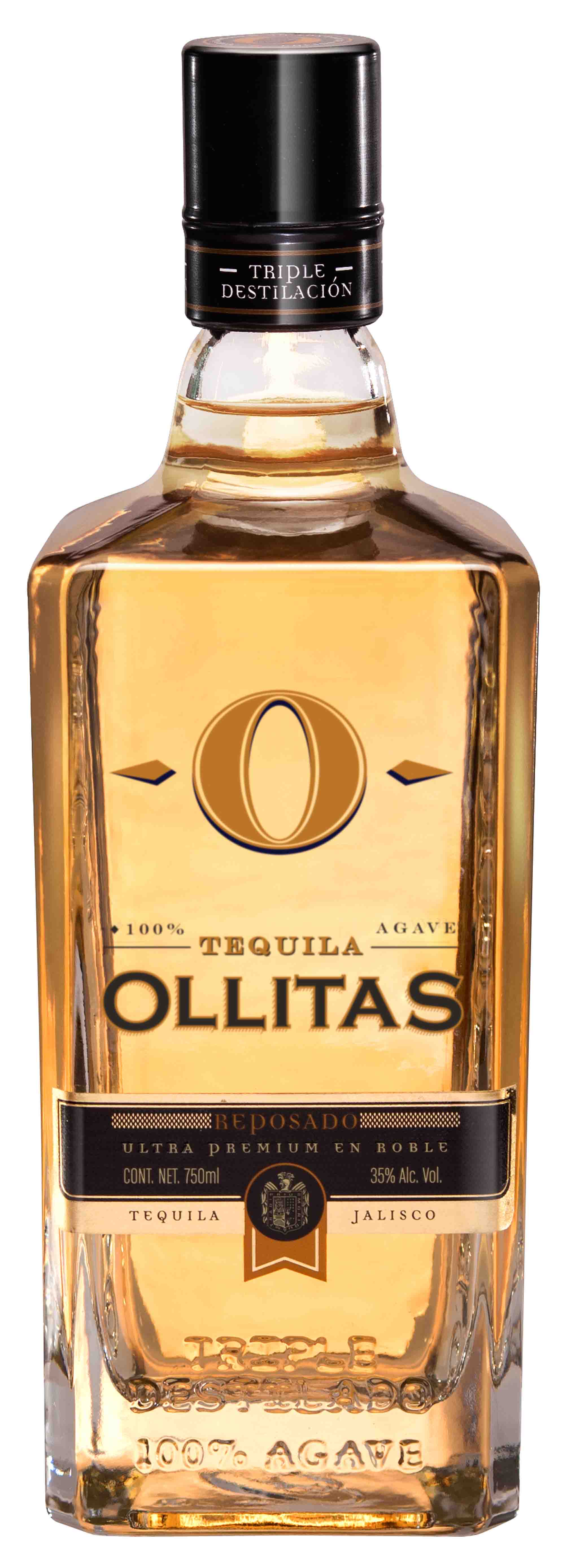 Ollitas Reposado 100% Agave 38% -700ml